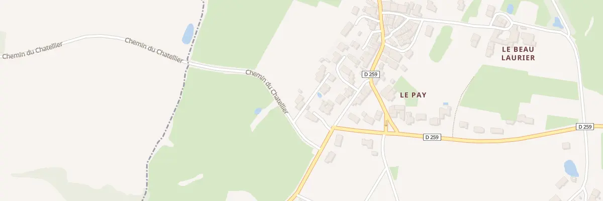 Plan du 500 Le Pay à Saint-Lumine-de-Clisson