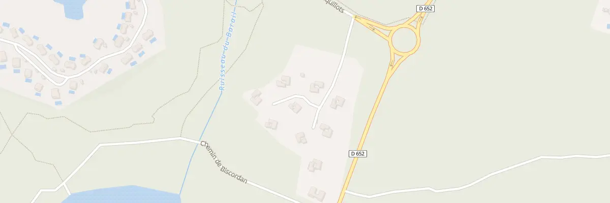 Plan du 900 Biscordan à Moliets-et-Maa