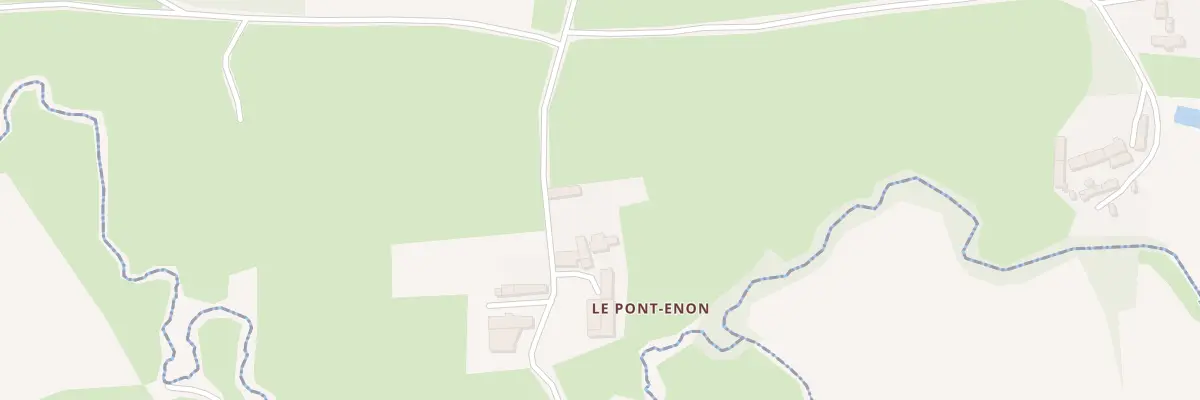 Plan du 5165 Le Pont Esnon à Fercé