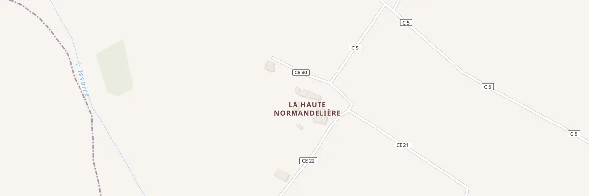 Plan du 3 La Haute Normandeliere à La Copechagnière