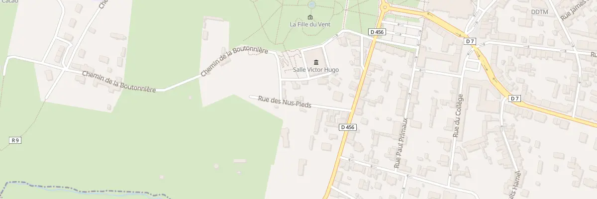 Plan du 8 Rue des Nus Pieds - Avranches à Avranches