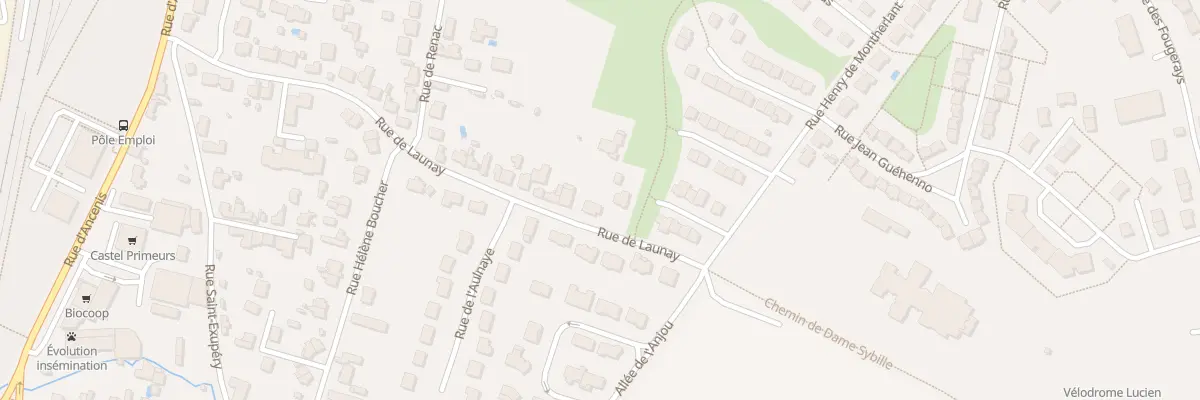 Plan du 37 Rue de Launay à Châteaubriant