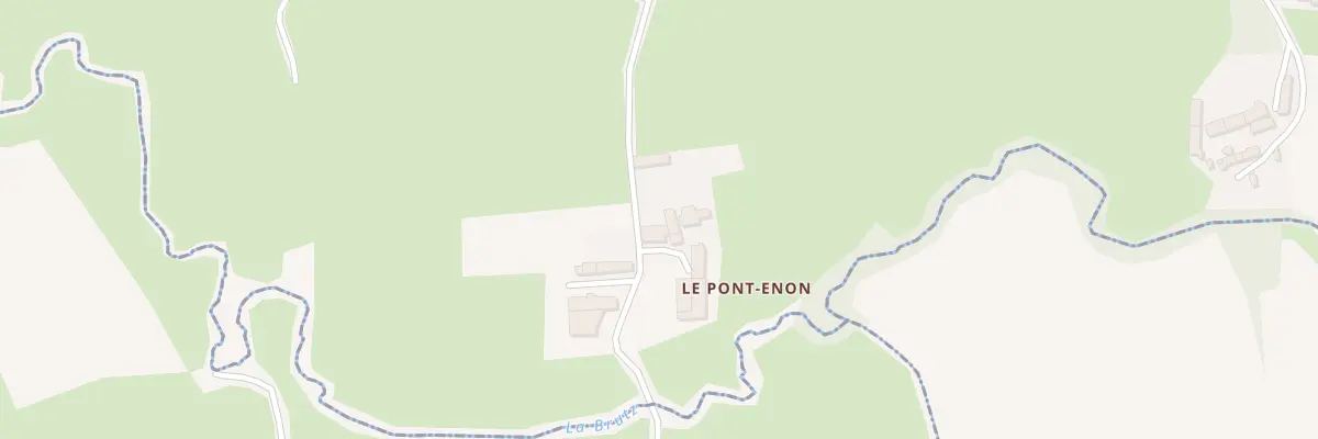 Plan du 5262 Le Pont Esnon à Fercé
