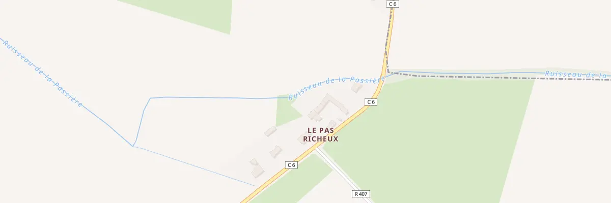 Plan du 5000 Le Pas Richeux à Ligné