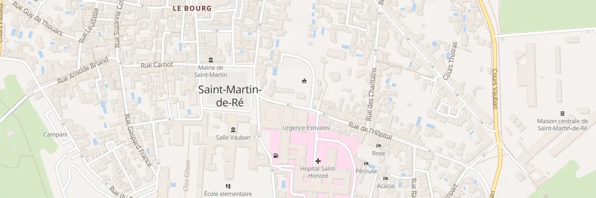 Plan du 52 Rue de l’Hopital à Saint-Martin-de-Ré