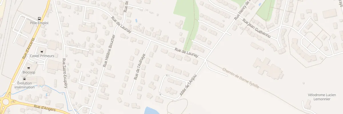 Plan du 32 Rue de Launay à Châteaubriant