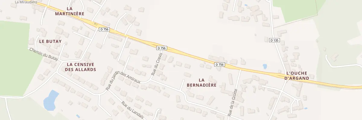 Plan du 23 Rte de Nantes à La Chapelle-Heulin