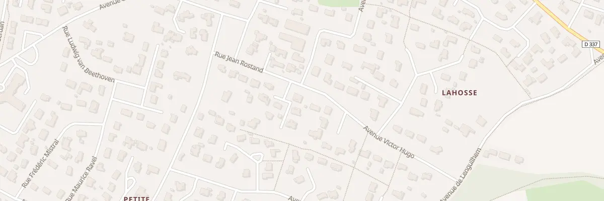 Plan du 18 Rue Jean Rostand à Seignosse