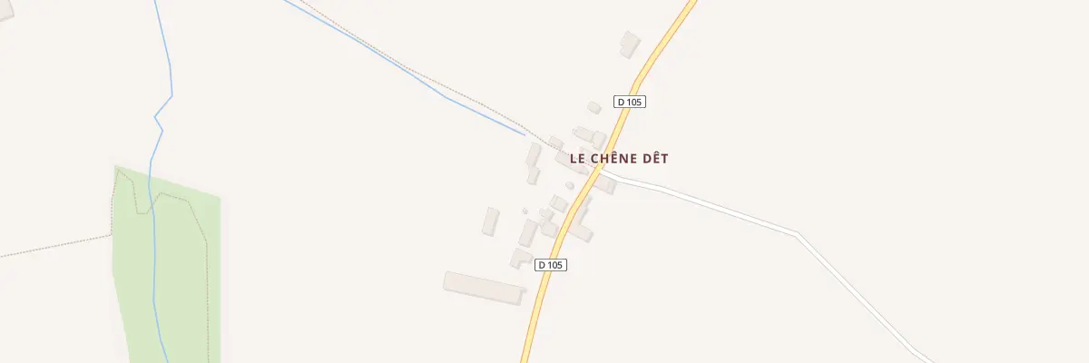 Plan du 5076 Le Chêne Dêt à Saint-Didier
