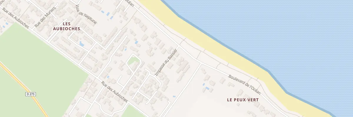 Plan du 94 Bd de l’Océan à Saint-Denis-d’Oléron