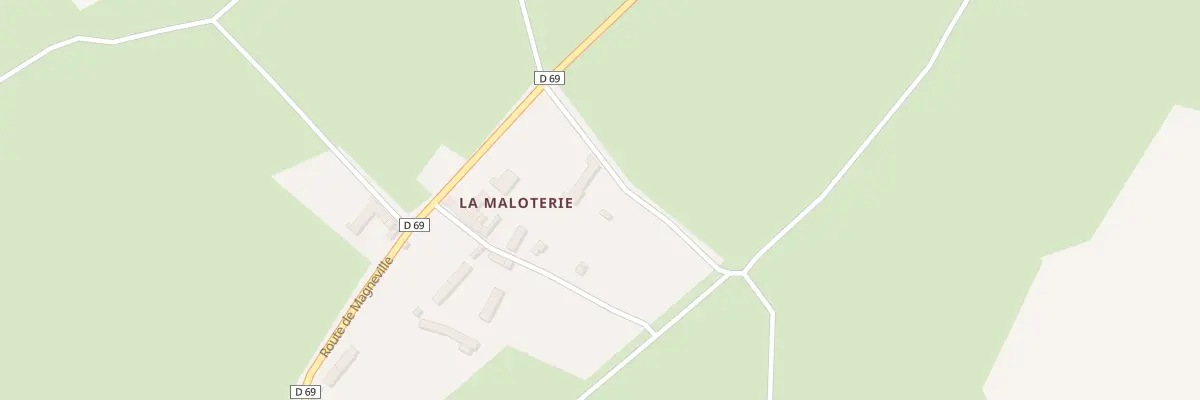 Plan du 42 Rte de Magneville à Fresville