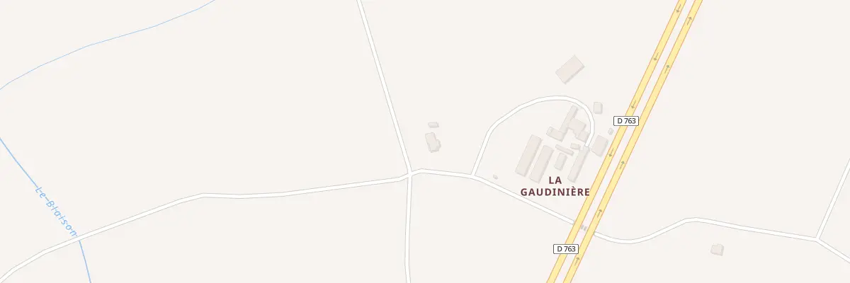 Plan du 1 La Gaudinière à L’Herbergement