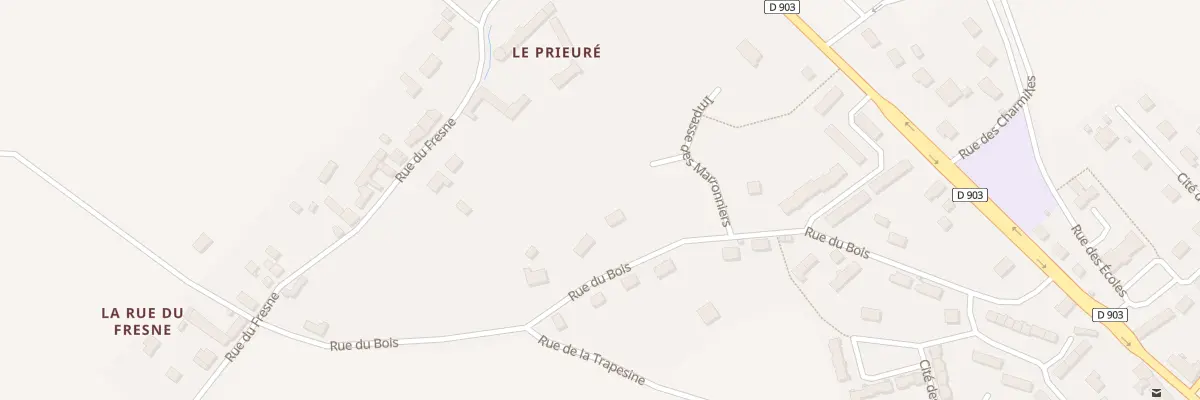 Plan du 8 Rue du Bois à Baupte