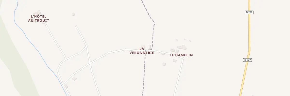Plan du 2 La Veronnerie à Courcy