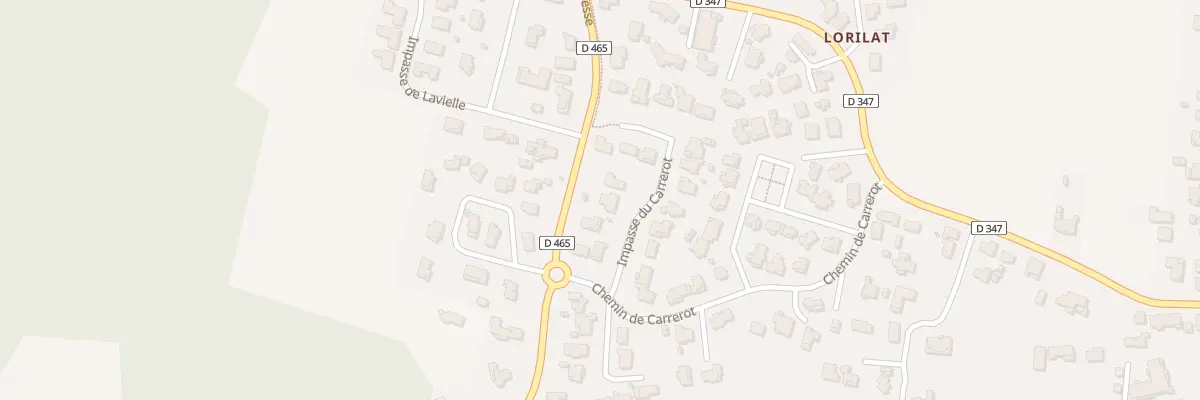 Plan du 77 Imp du Carrerot à Bénesse-Maremne