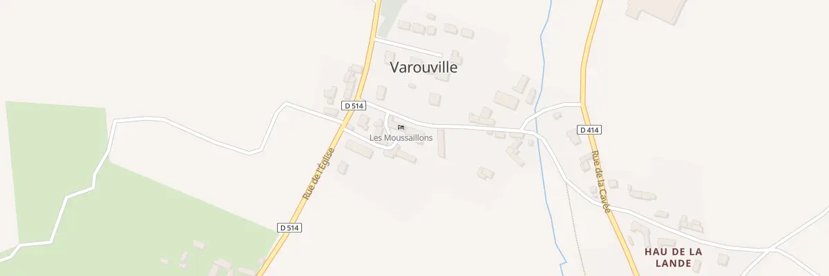 Plan du 8 Rue de la Boulaye à Varouville