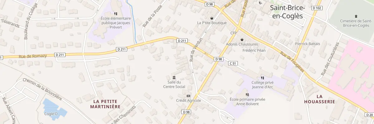Plan du 26B Rue de Verdun à Maen Roch