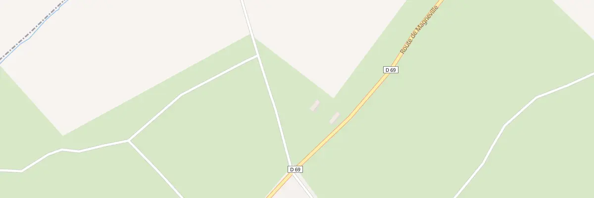 Plan du 15 Rte de Magneville à Fresville