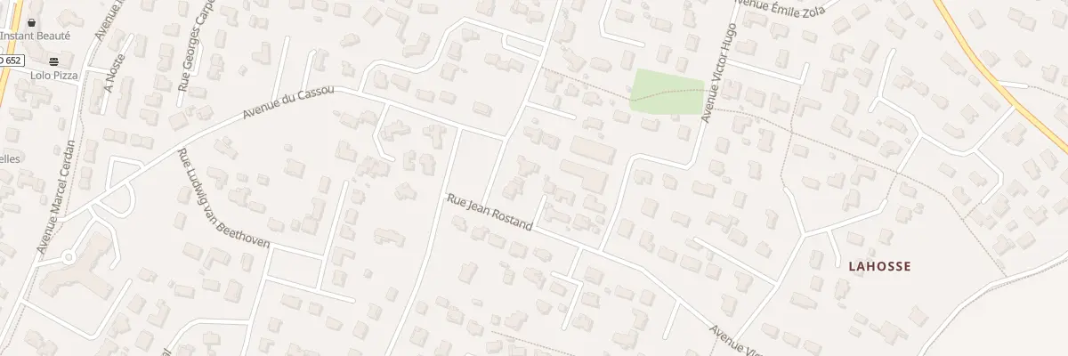 Plan du 1 Rue Molière à Seignosse