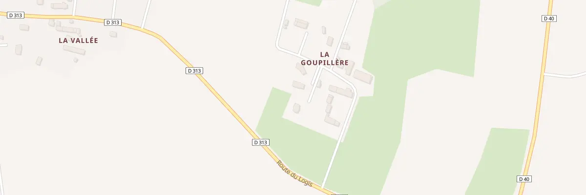 Plan du 39C Rte du Logis à Précey