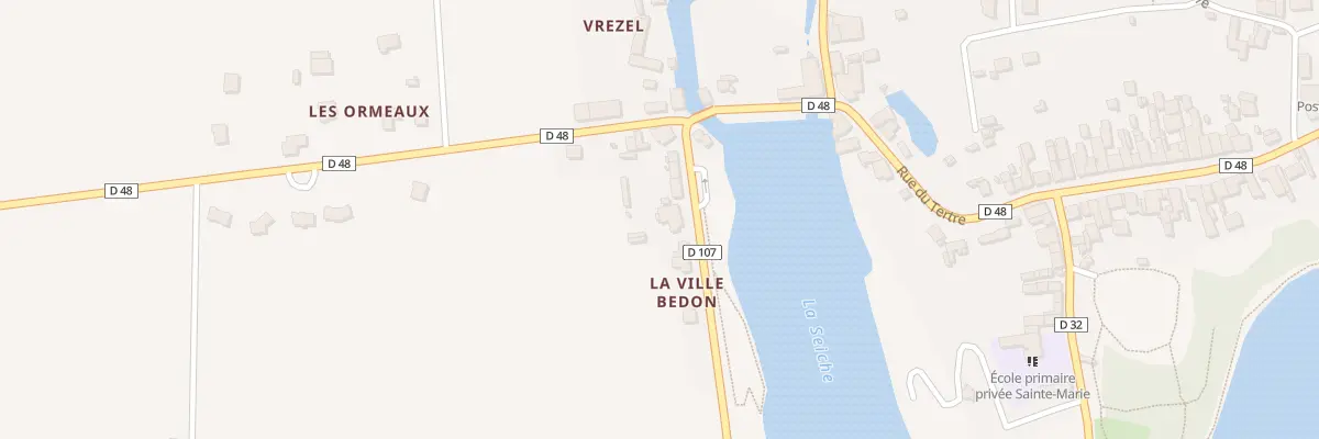 Plan du 10 Rte de Retiers à Marcillé-Robert
