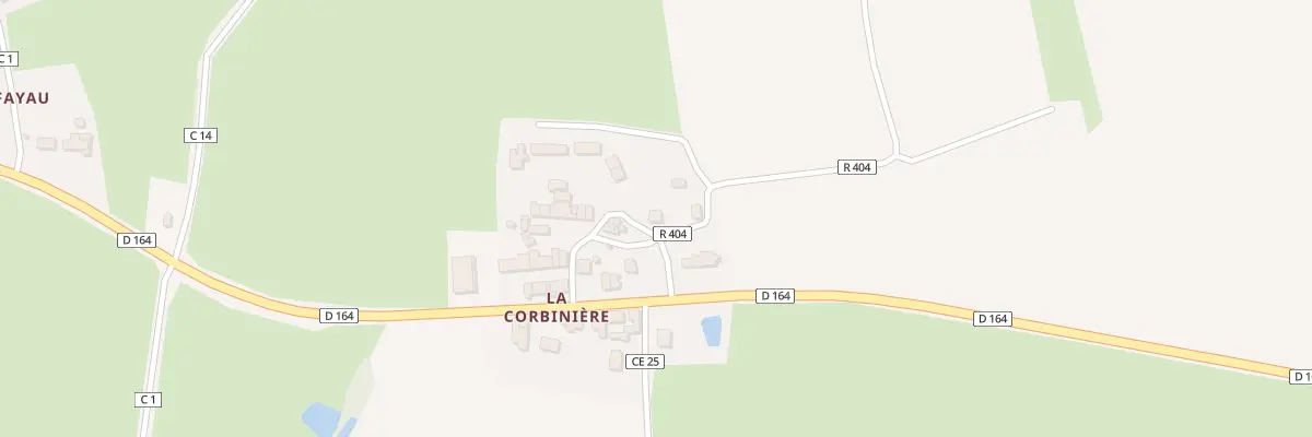Plan du 168 La Corbinière à Ligné