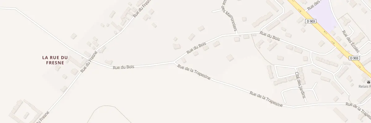 Plan du 27 Rue du Bois à Baupte