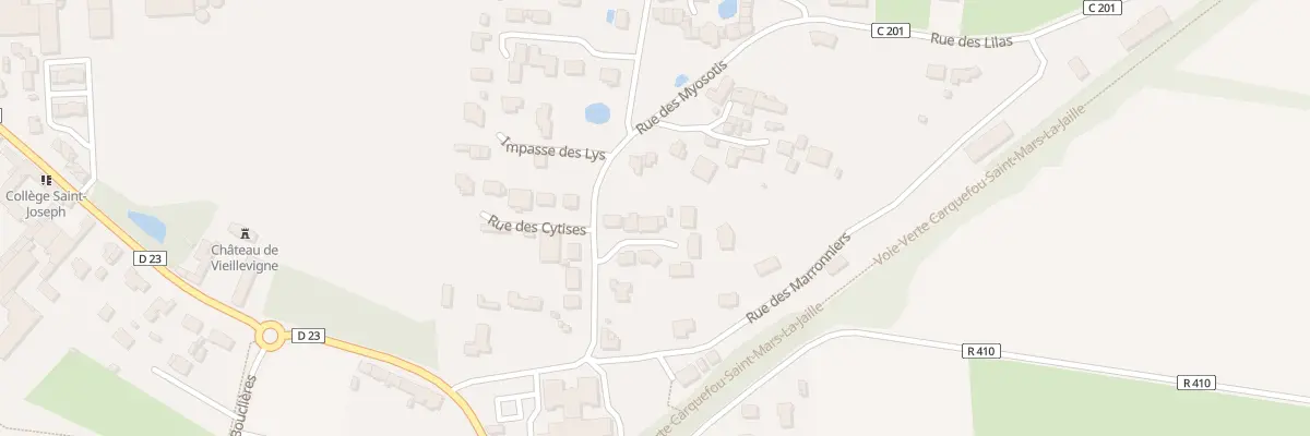 Plan du 45 Imp des Daphnés à Ligné