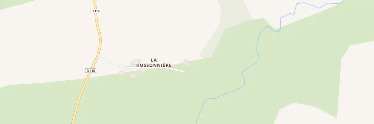 Plan du 5111 La Hussonniere à Moulins