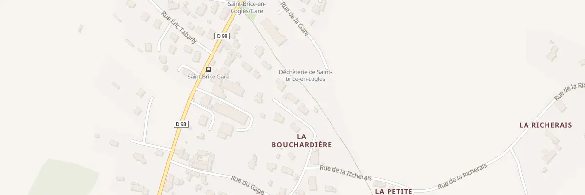 Plan du 4 Imp de la Bouchardière à Maen Roch