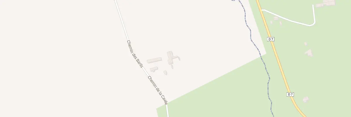 Plan du 5057 Ferme des Baris - Chambres au Grippon