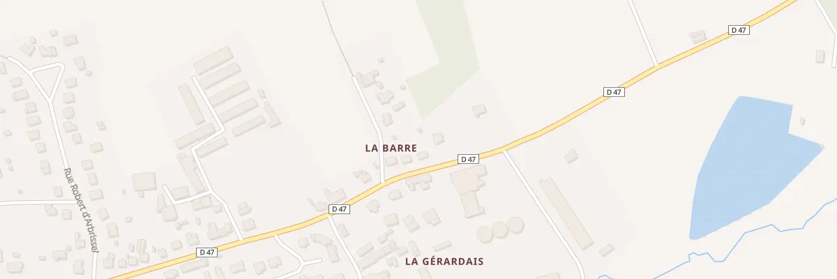 Plan du 69 Rue des Colonels Dein à Retiers