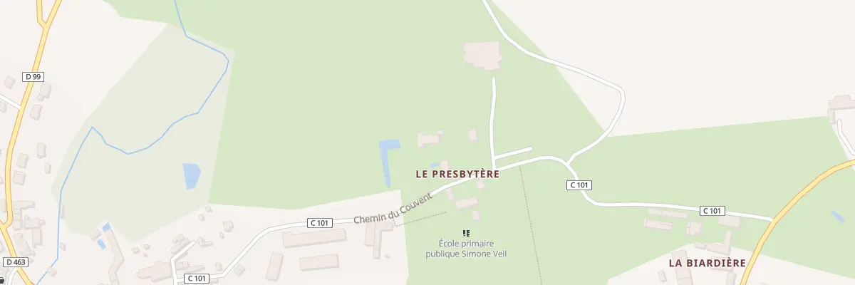 Plan du 3 Che du Couvent à Moulins