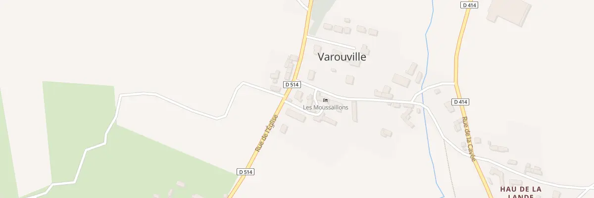 Plan du 22 Rue de l’Eglise à Varouville