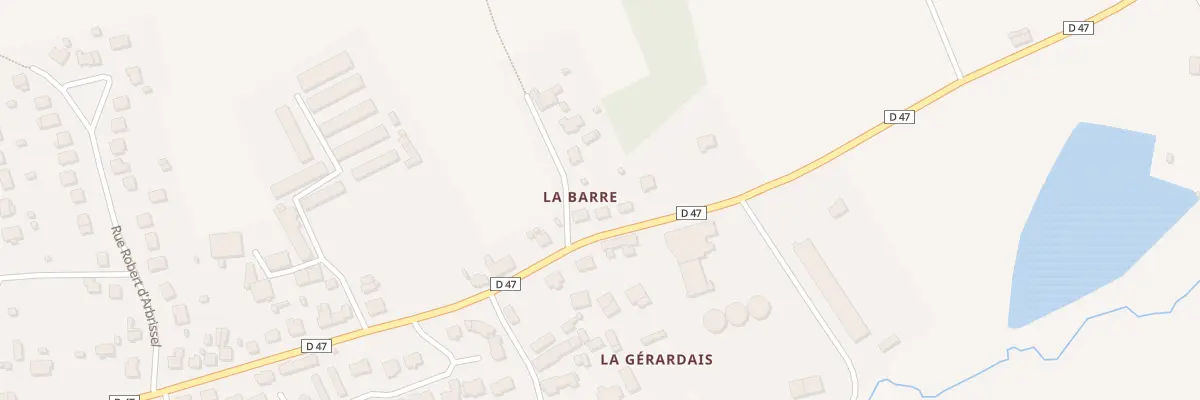 Plan du 67 Rue des Colonels Dein à Retiers