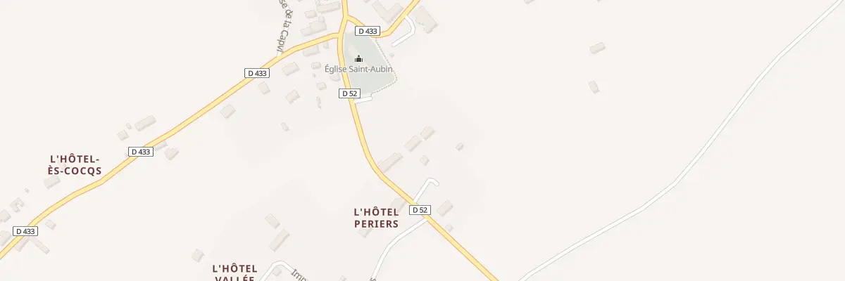 Plan du 5044 Hotel Periers Le Mesnilbus à Saint-Sauveur-Villages