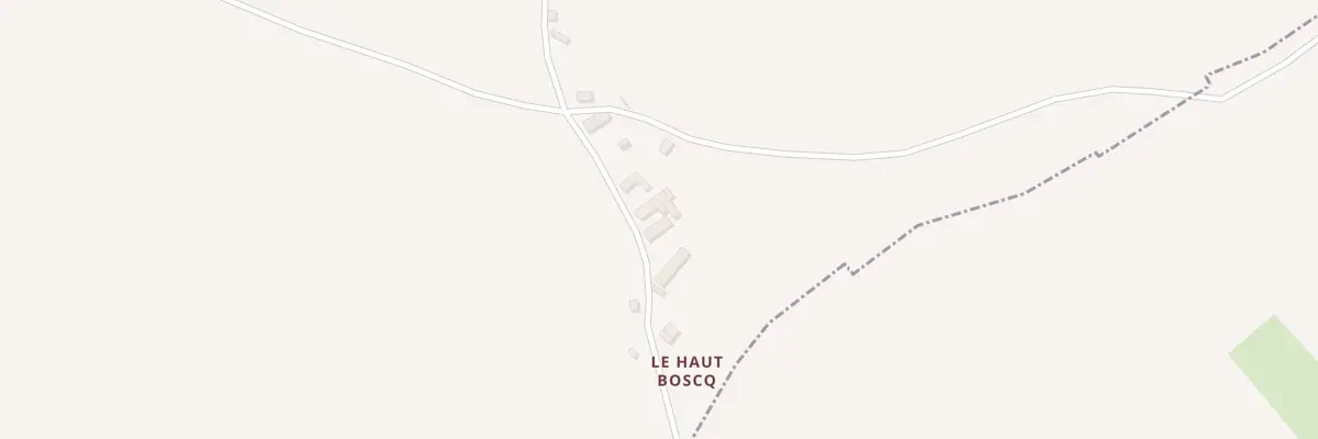Plan du 9 Le Haut Bosq à Clitourps