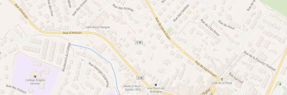 Plan du 6515 Bd Vallet à Maen Roch