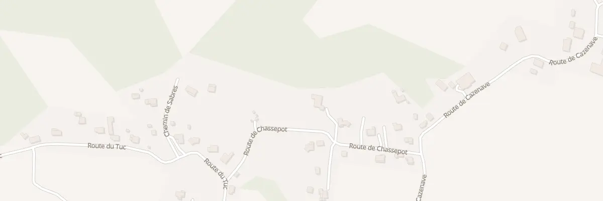 Plan du 117 Rte de Chassepot à Orx