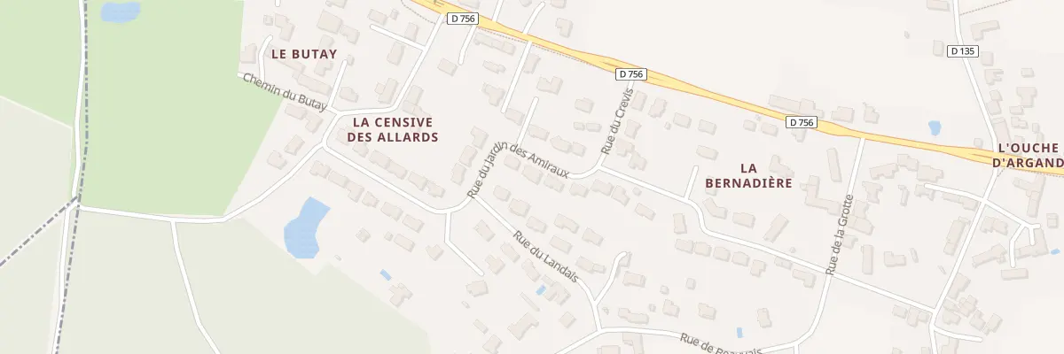 Plan du 25 Rue du jardin des amiraux à La Chapelle-Heulin