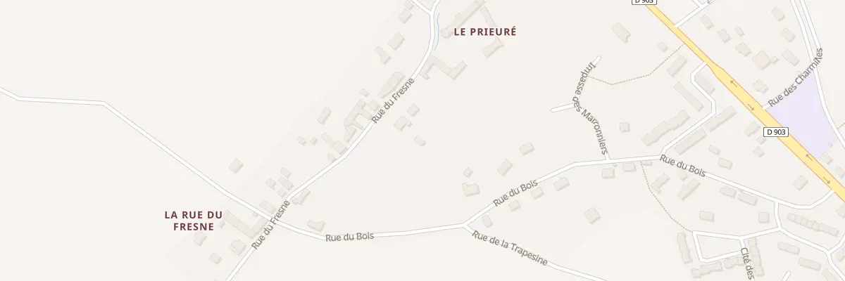 Plan du 13 Rue du Fresne à Baupte