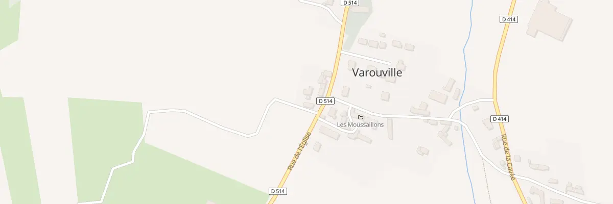 Plan du 25 Rue de l’Eglise à Varouville