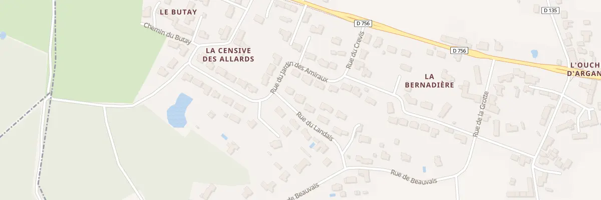 Plan du 10B Rue du landais à La Chapelle-Heulin