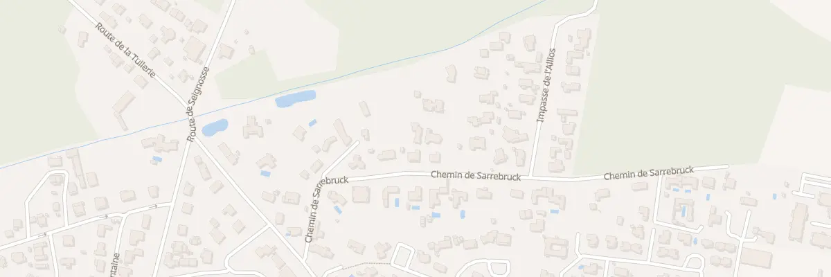 Plan du 249B Che de Sarrebruck à Angresse