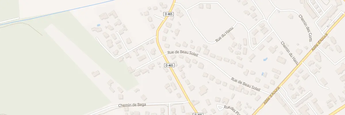 Plan du 337 Rue du Beau-soleil à Bénesse-Maremne