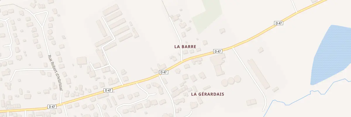 Plan du 63 Rue des Colonels Dein à Retiers