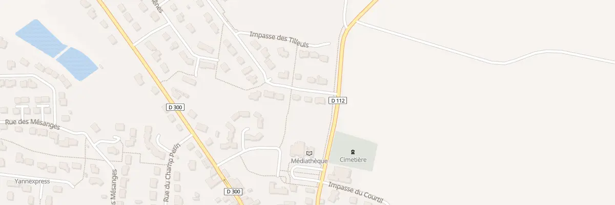 Plan du 28 Rue des Cerisiers à Dourdain