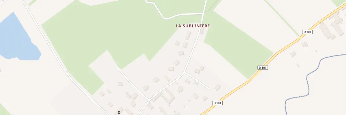 Plan du 9D La Subliniere à Saint-Sébastien-de-Raids