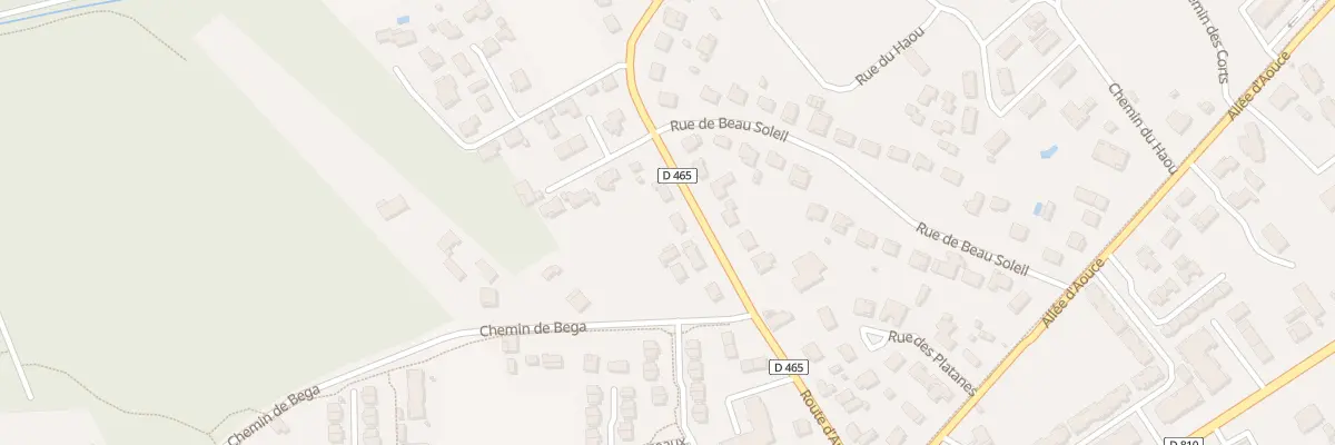 Plan du 341 Rte d’Angresse à Bénesse-Maremne