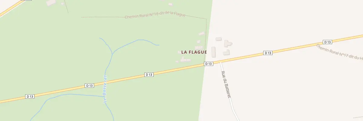 Plan du 11 Rue du Pont Flambart à Lengronne